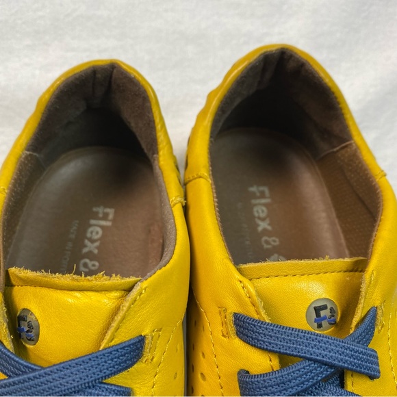 Flex & Go Abra Women’s Comfort Leather Casual Shoes Apricot Color Size 39 - Picture 9 of 12